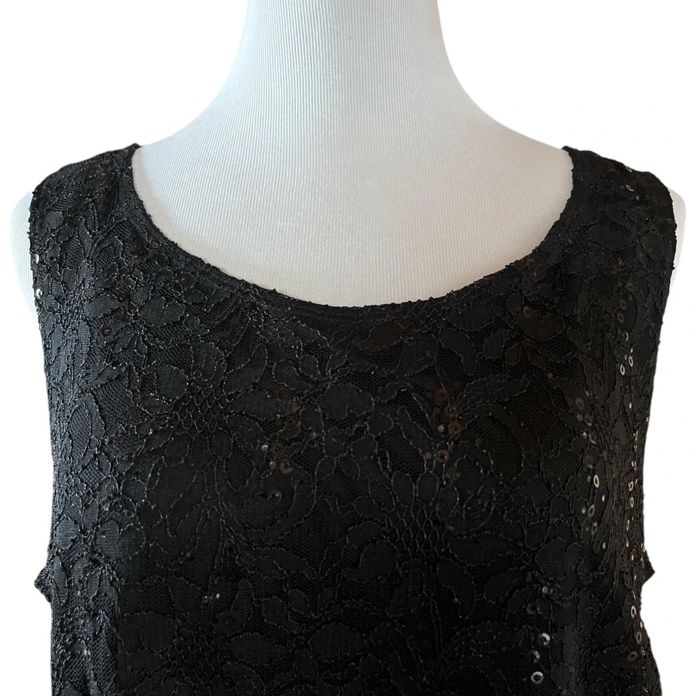 Catherines Black Lace Dress - Picture 3 of 4